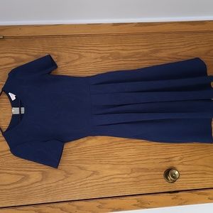 ⚡️Last Chance⚡️Navy Blue Lularoe Dress